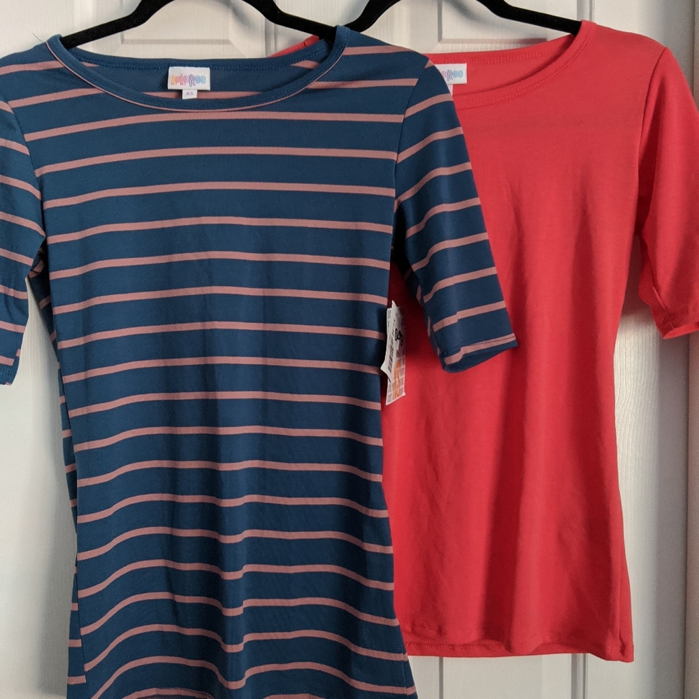 NWT Xs and NWOT XXS Lularoe Gigi shirts